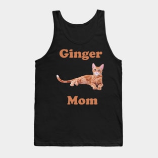 Ginger Cat Mom Tank Top